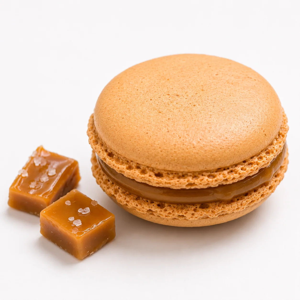 Macaron caramel beurre salé