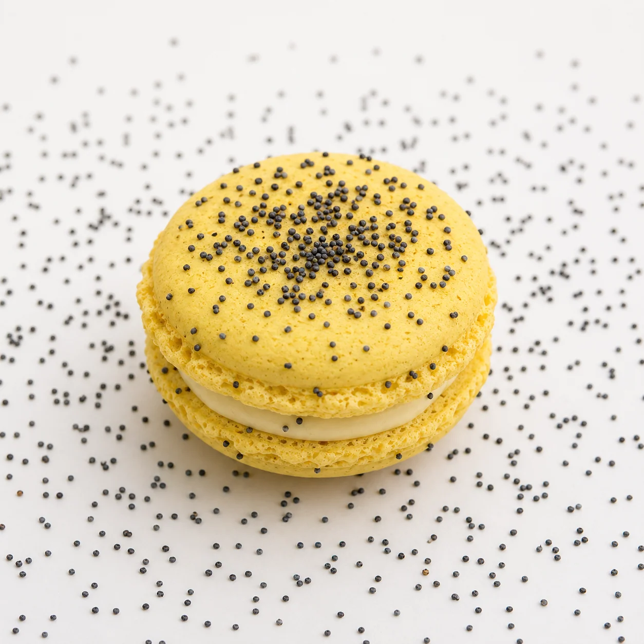 Macaron citron meringué